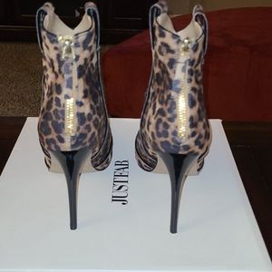 Leopard Booties